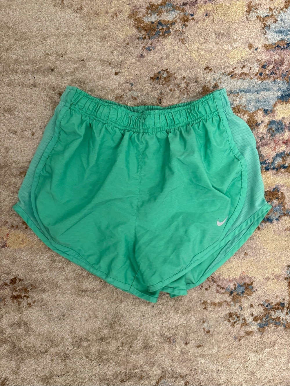 Nike Women's Teal Athletic Running Shorts